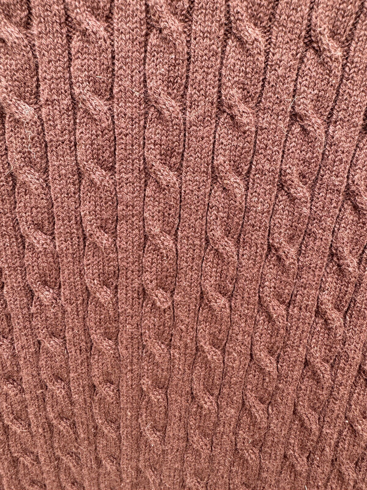 Grace Elements Brown Pullover Cardigan Sweater So… - image 6