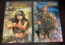 GRIMM FAIRY TALES Wounded Warriors #1 (Zenescope Comics 2013) -- Cover A + D