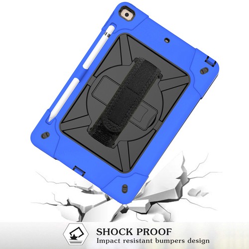 360 Rotatable Stand Shoulder Strap Shockproof Rugged Case For New iPad 10.2 Inch - Picture 79 of 79