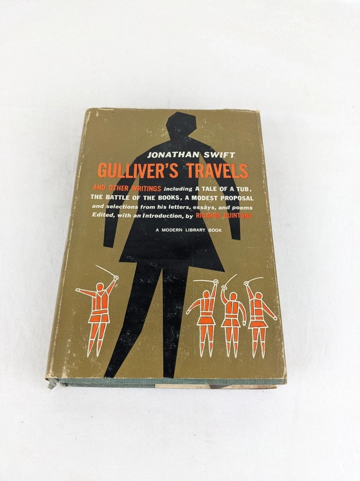 Gulliver's travels & other writings by Jonathan Swift 1958 Hardcover - Image 3 of 4