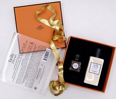 TWILLY D HERMES SET SET SET SET SET EAU DE PARFUM MINIATUR + FEUCHTIGKEITSSPENDENDE KÖRPERMILCH