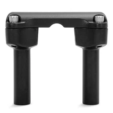 4" Handlebar Risers For Harley 1" Top Clamp Dyna Street Electra Road Glide King