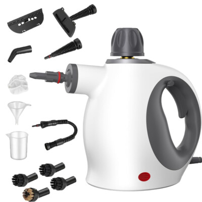 #ad Handheld Steam Cleaner with 12 Accessories Ideal for Car Kitchen Bathroom $29.74