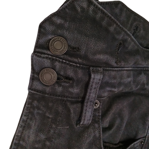 Pantalones de mezclilla ajustados para mujer Lucky Brand de altura alta de ajuste ajustados negros talla 0/24 - Imagen 5 de 11