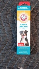 Arm Hammer Fresh Breath Enzymatic Toothpaste for Dogs Chicken Flavor 2.5 oz