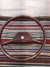 1982 1983 1984 1985 1986 Chrysler Lebaron Woody Steering Wheel Red Horn Pad Oem