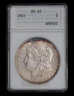 1903 Morgan Dollar. ANA PNG Slab. Philadelphia Mint. Silver. KM-110.