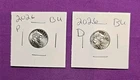 2026 P & D Emerging Liberty Dimes "BU"  In Coin Flips! **FREE SHIPPING**#wj444
