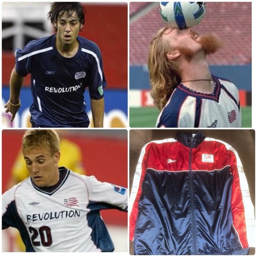 Reebok New England Revolution 2004 Player Team Issue Soccer Jacket Large - Picture 1 of 10
