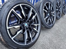 Genuine BMW i4 / 4 series 19" M Sport alloy wheels And Tyres 861M  5x112 G26 G23