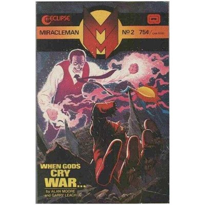 Miracleman #2 - 1985 series Eclipse comics NM minus [q@