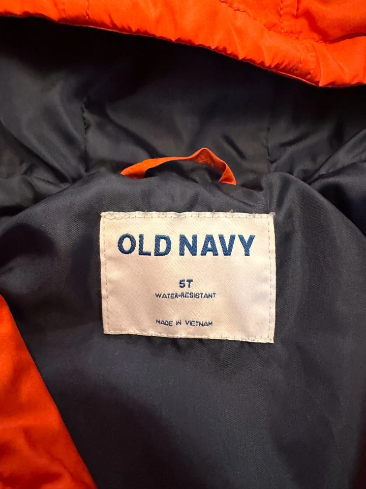 Old Navy Pull Over Jacket Lightweight Size 5T - Image 4 of 4