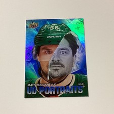 Mats Zuccarello Wild 2025-26 UD Portraits Upper Deck P-28 Hockey