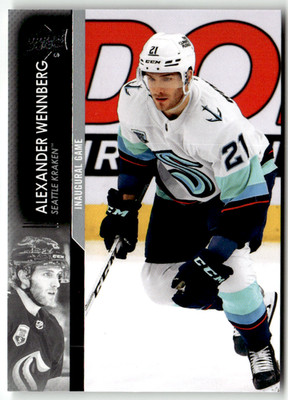 Upper Deck Extended Series 2021-22 NHL Hockey No. 680 Alexander Wennberg