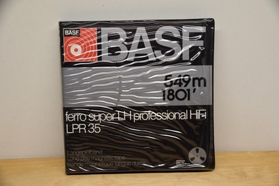 BASF Ferro Super LH Professional 549m/1801 LPR35 Long Play Tonband / Metallspule