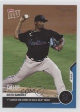 2020 Topps Now Call-Up Blue 17/49 Sixto Sanchez #142 1c7