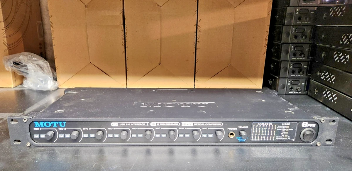 MOTU USB Audio MIDI Interfaces 8 Channels for sale | eBay