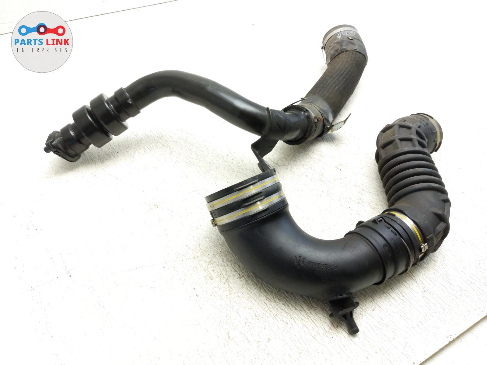LEFT TURBO AIR CLEANER INTAKE HOSE PIPE TUBE 2014-20 MASERATI GHIBLI SQ4 M157