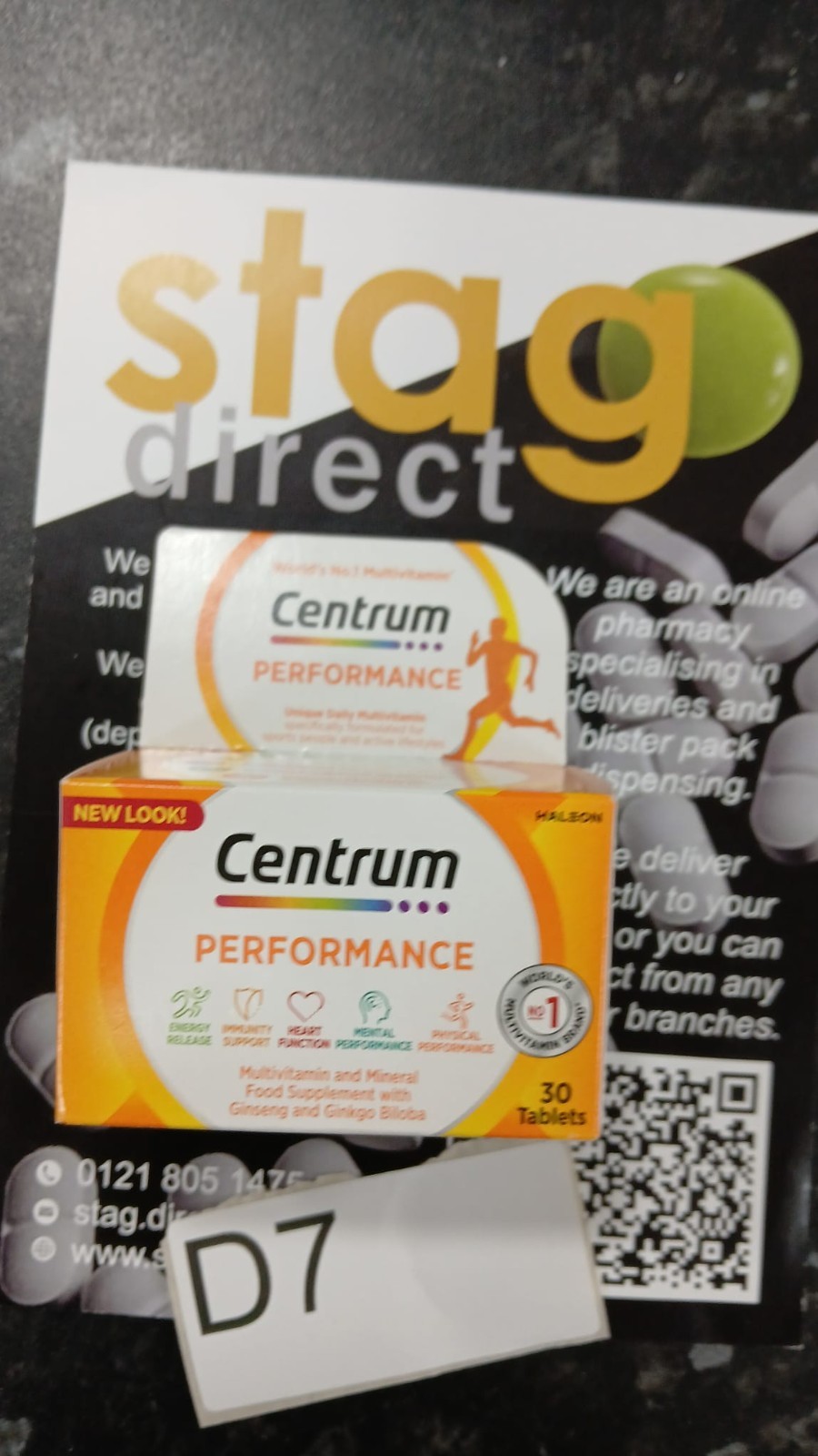 Centrum Performance Tablets Multivitamin & Mineral Supplements, 21 Essential Nut