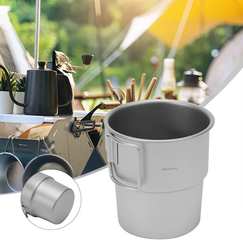 Titanium Cup Titanium Cup Backpacking Coffee Cup For Outdoor Stackable Mug - Picture 9 of 25