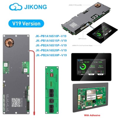 JK 8S-16S 100A-300A LiFePo4 Home Energy Inverter BMS 1A 2A Active Balancer lot