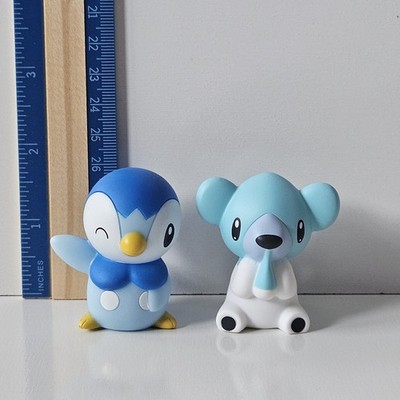 Cubchoo & Piplup Pokemon Figure Takara Tomy Arts T-ARTS 2025 Japan 1.8in Gotcha