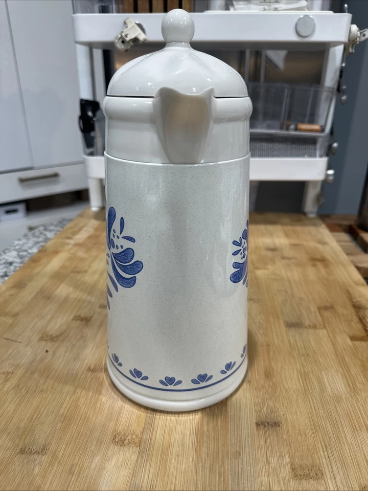 Jarra térmica térmica vintage Pfaltzgraff Yorktowne OGGI 12” retro * Foto 4 de 4