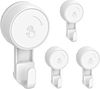 Saugnapf Haken 4-Pack Stark Bad Ohne Bohren Max 5 KG Badezimmer ZubehöR