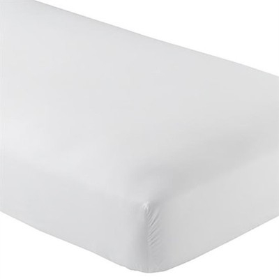 Twin Extra Long Fitted Sheet Only, Soft & Comfy 100% Cotton by Crescent Bedding