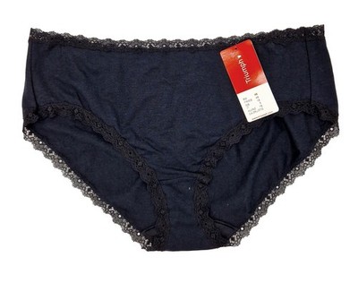 Triumph Just Basic Decor Hipster Schwarz 0004/04 Panty Baumwolle NEU 1A