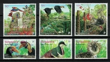 2023 Singapore 2023 MANDAI BIRD PARADISE Complete 6V mnh birds mint