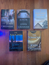 John Grisham Lot Of 20 Hard Cover Books (All First Ed.) - Good Condition