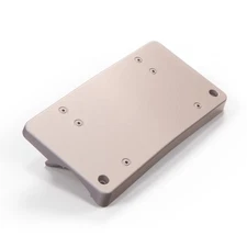 Mercedes R129 USA Front Bumper License Plate Holder Lift All Colors A1298850981