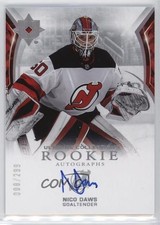 2021-22 Upper Deck Ultimate Collection Rookies 8/299 Nicolas Daws Nico Auto 0il7