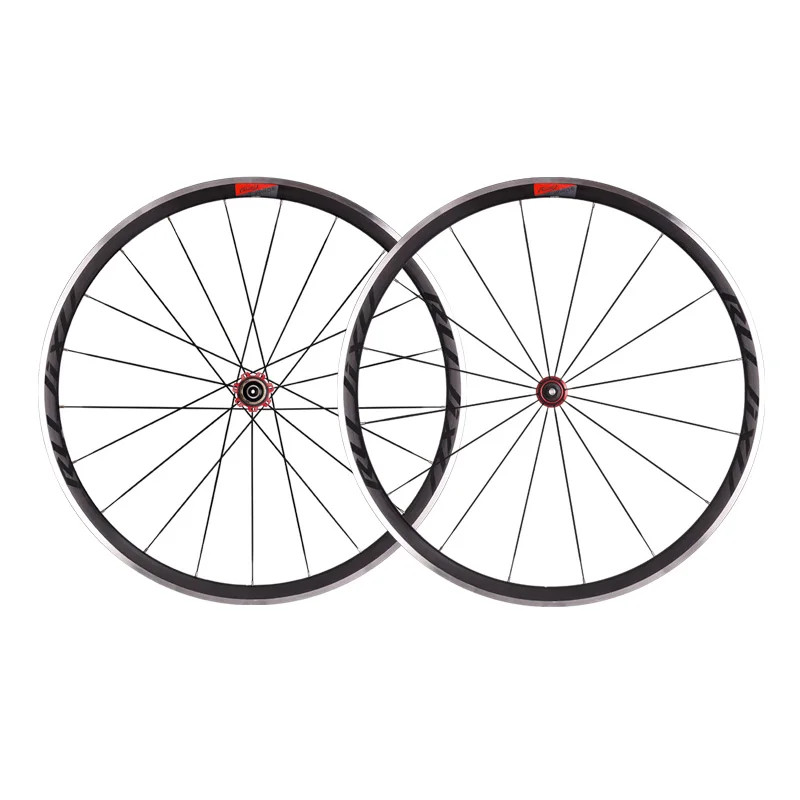 700C 30mm Racing Road Bike Wheelset Front 2 Rear 5 Bearings 