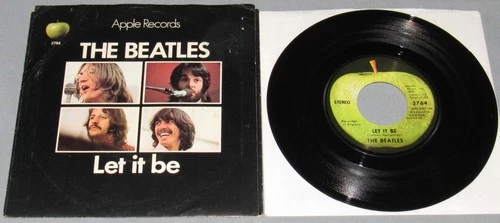 THE BEATLES: LET IT BE / YOU KNOW MY NAME; 1969 Picture Sleeve 45; Apple 2764