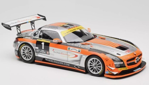 MINICHAMPS - Voiture des 24h de Dubai 2013 - MERCEDES SLS AMG - 1/18 - MNC15... - Foto 3 di 3