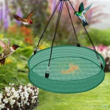 Hanging Bird Feeder Bird Feeding Dish Birdfeeder for Attracting Birds with Hooks