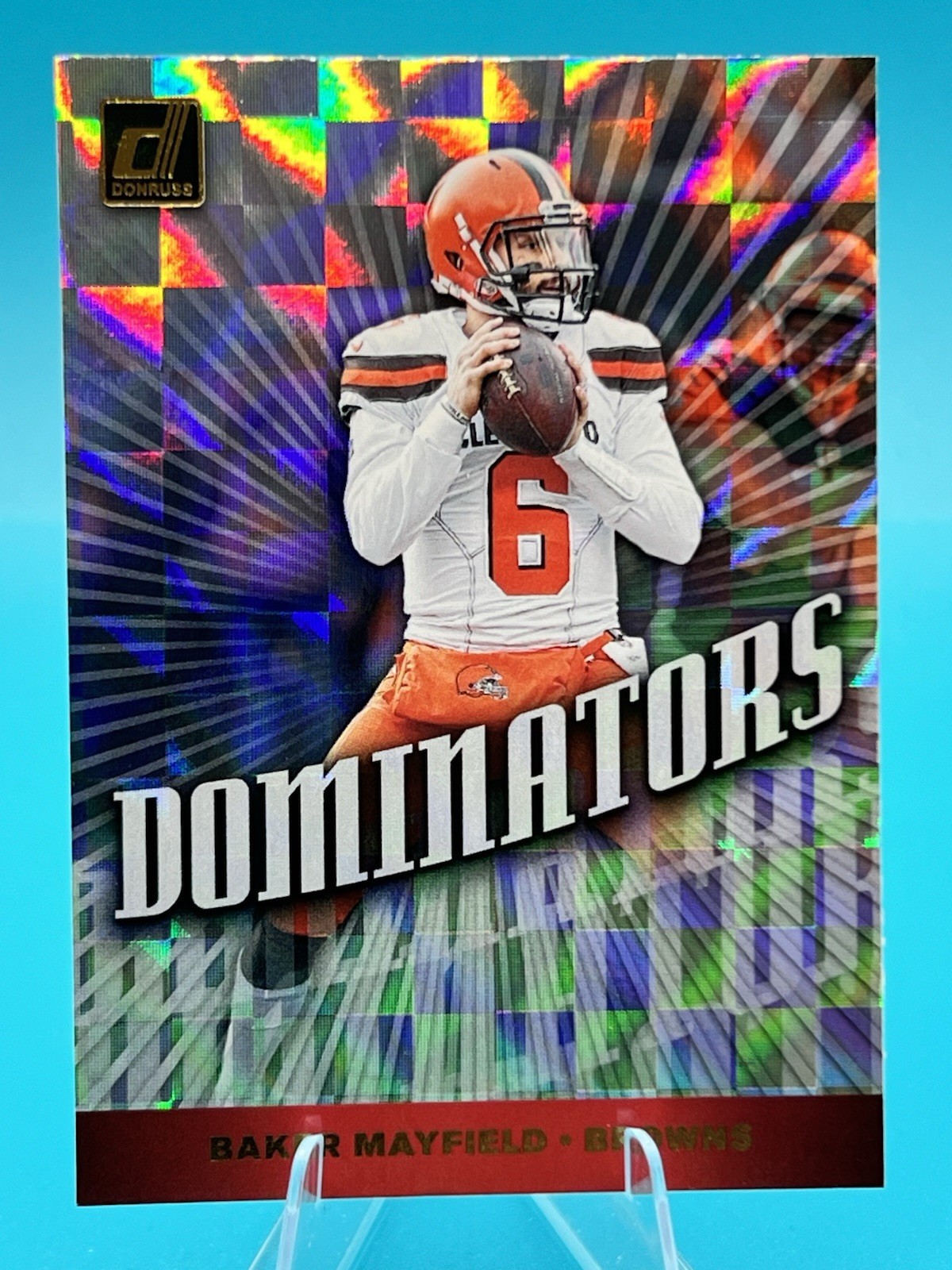 2019 Panini Donruss Baker Mayfield Dominators #DOM-7