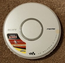 Sony D-FJ041 Walkman Portable G-Protection CD Player W/ AM/FM Tuner Working