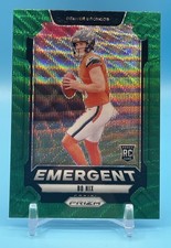 BO NIX 2024 PANINI PRIZM EMERGENT GREEN WAVE PRIZM RC BRONCOS #3