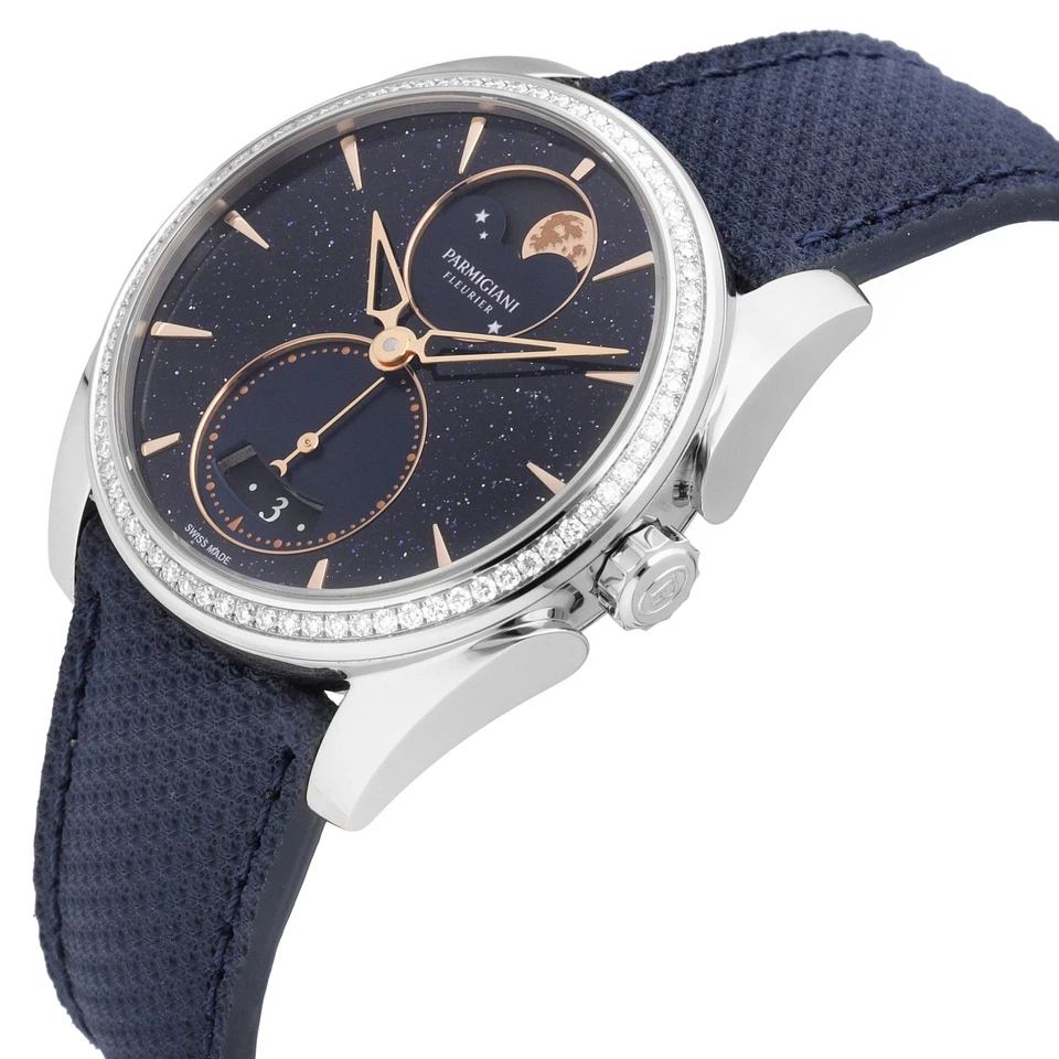 Parmigiani Tonda Metropolitaine Selene Auto Ladies Watch PFC283-0060601-X02531 Foto 2 de 4