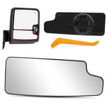Passenger Side Lower Mirror Glass Replacement for 2019 Right Lower Non-Heated