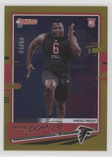 2020 Panini Donruss Rookie Press Proof Gold 4/50 Marlon Davidson #285 0cz