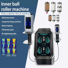 2 in 1 9D Inner Ball Roller Machine Lymphatic Drainage Massage for Face & Body