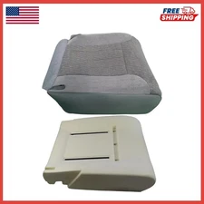 Driver Side Bottom Replacement Cloth Seat Cover with Foam Cushion Fit for Ram