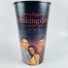 Twilight Saga Breaking Dawn Part 1 Movie Cup 44oz Robert Pattinson Kristen Stewa