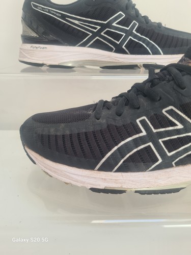 Womens Asics Trainers, Size 7, EU 40.5, Gel-DS Black White Lace Up - Picture 3 of 15