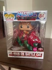 Funko Pop Rides He‑Man on Battle Cat #84 Flocked TargetCon 2022 MOTU Exclusive