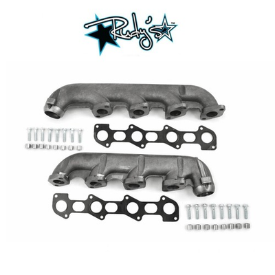 #ad Rudy#x27;s High Flow Exhaust Manifold Kit For 03 07 Ford 6.0L Powerstroke F250 F350 $359.95